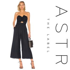 Astr the Label Mara Jumpsuit in Navy